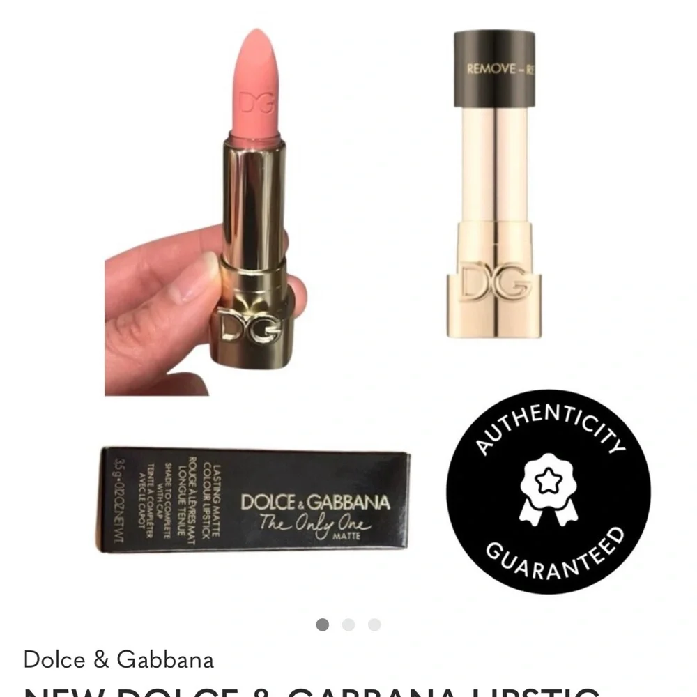 D & G Dolce and Gabbana the only one matte lipstick 205 Candy Pink